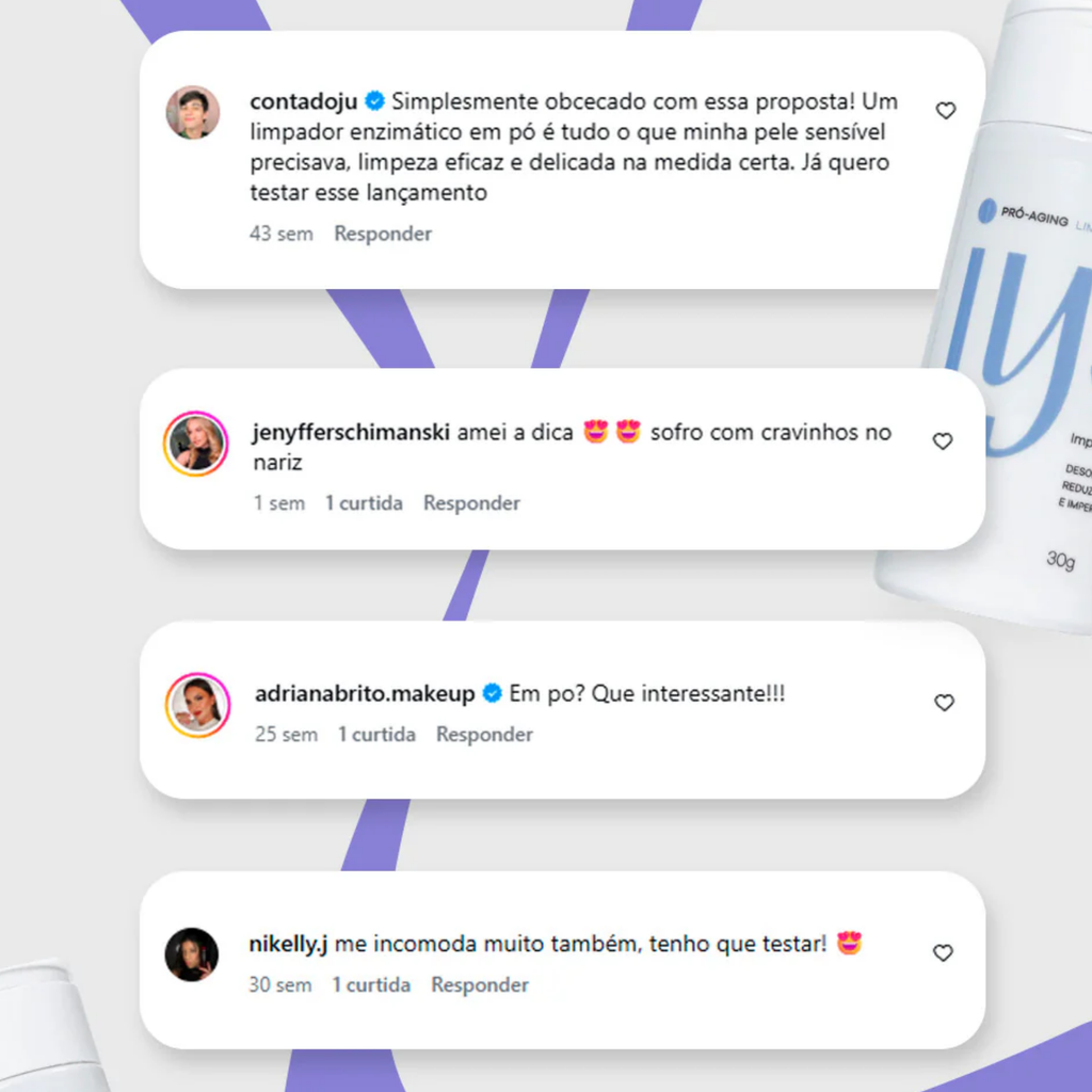 Limpador Enzimático em Pó