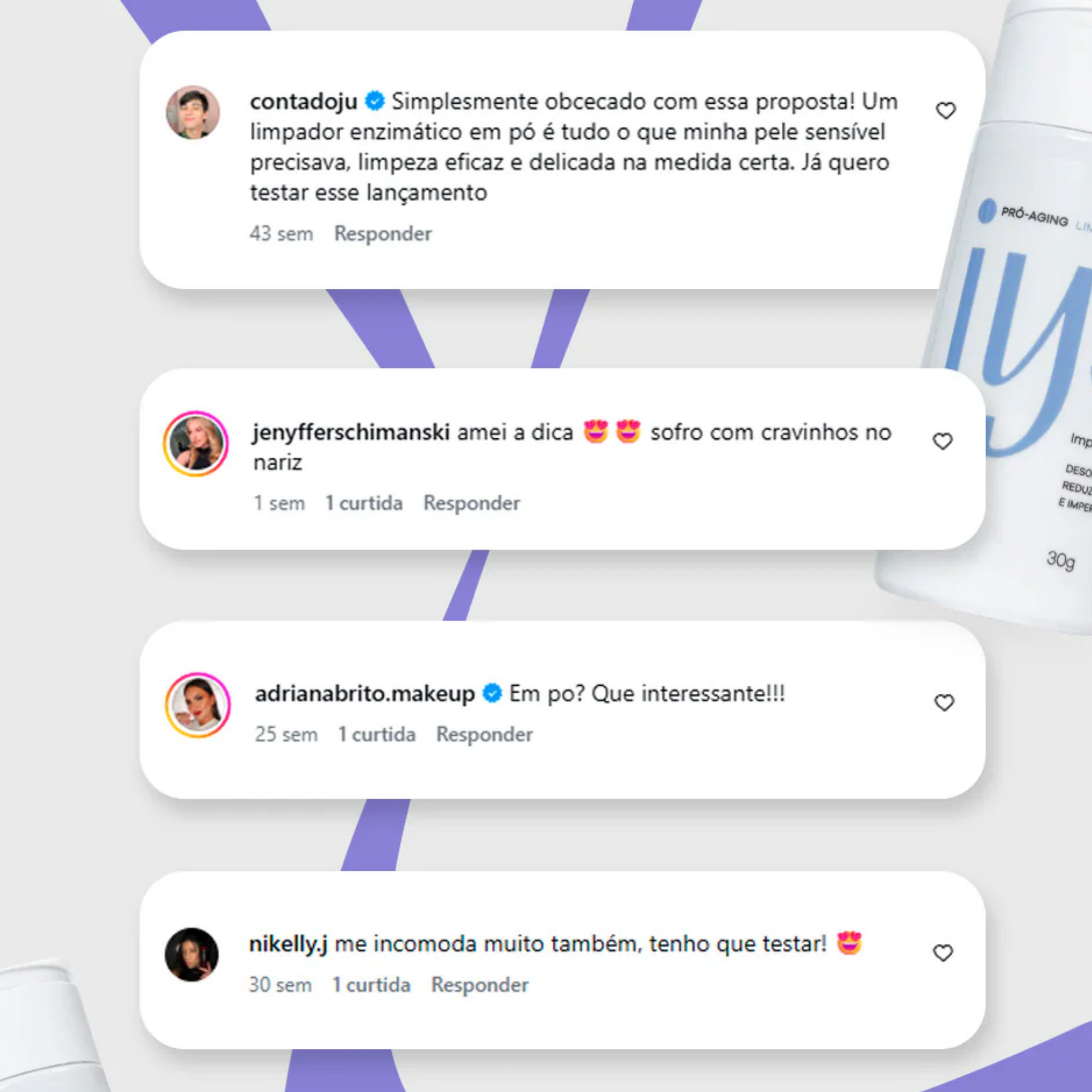 Limpador Enzimático em Pó