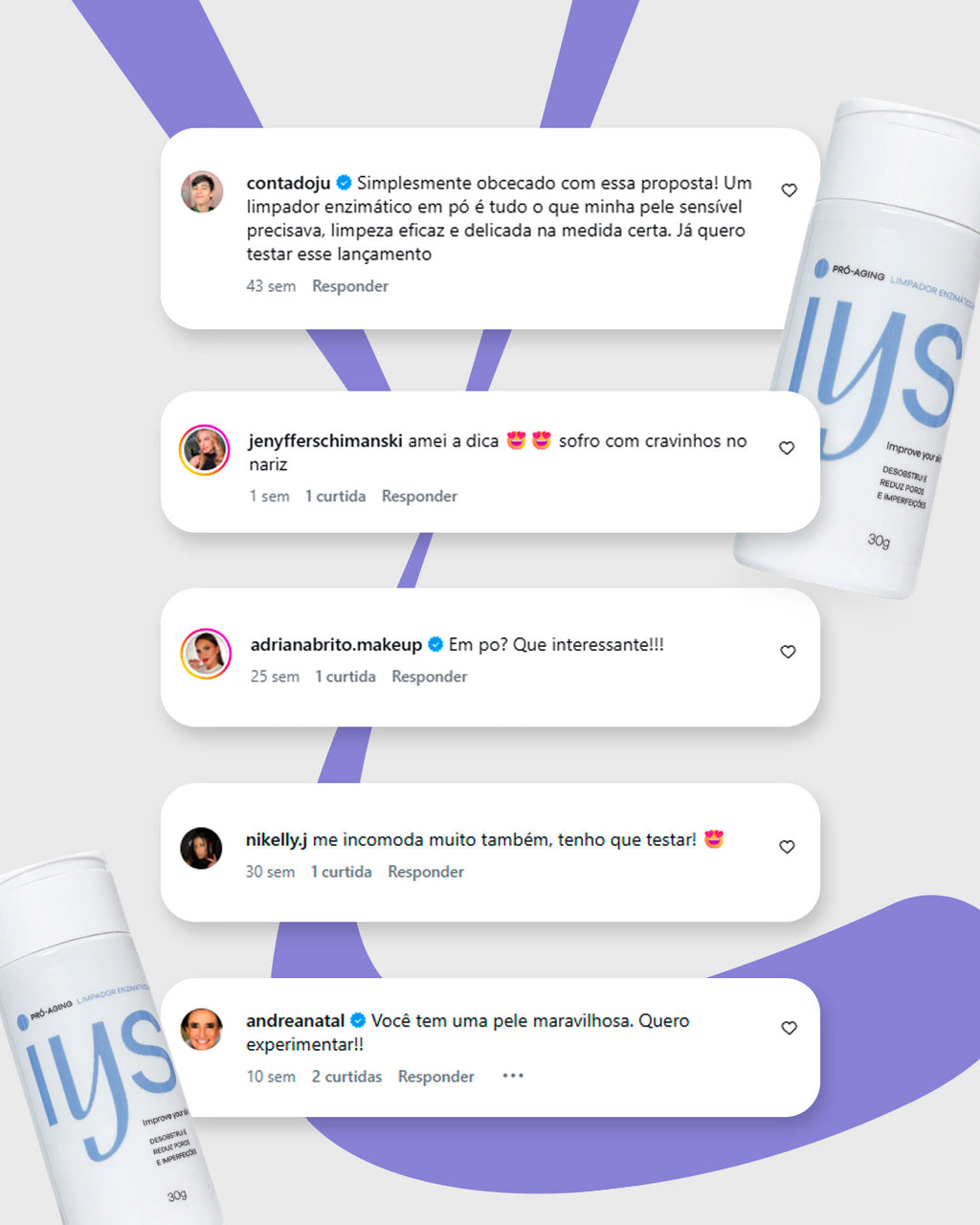 Limpador Enzimático em Pó