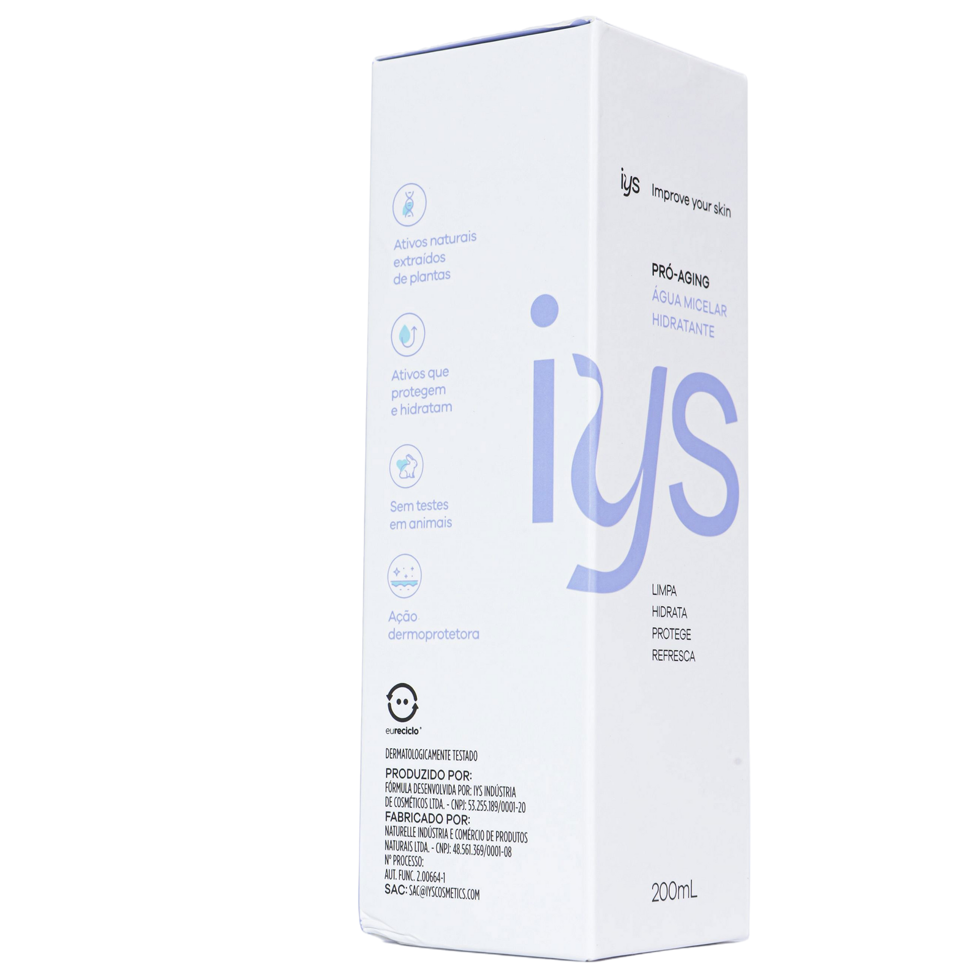 Água Micelar Hidratante